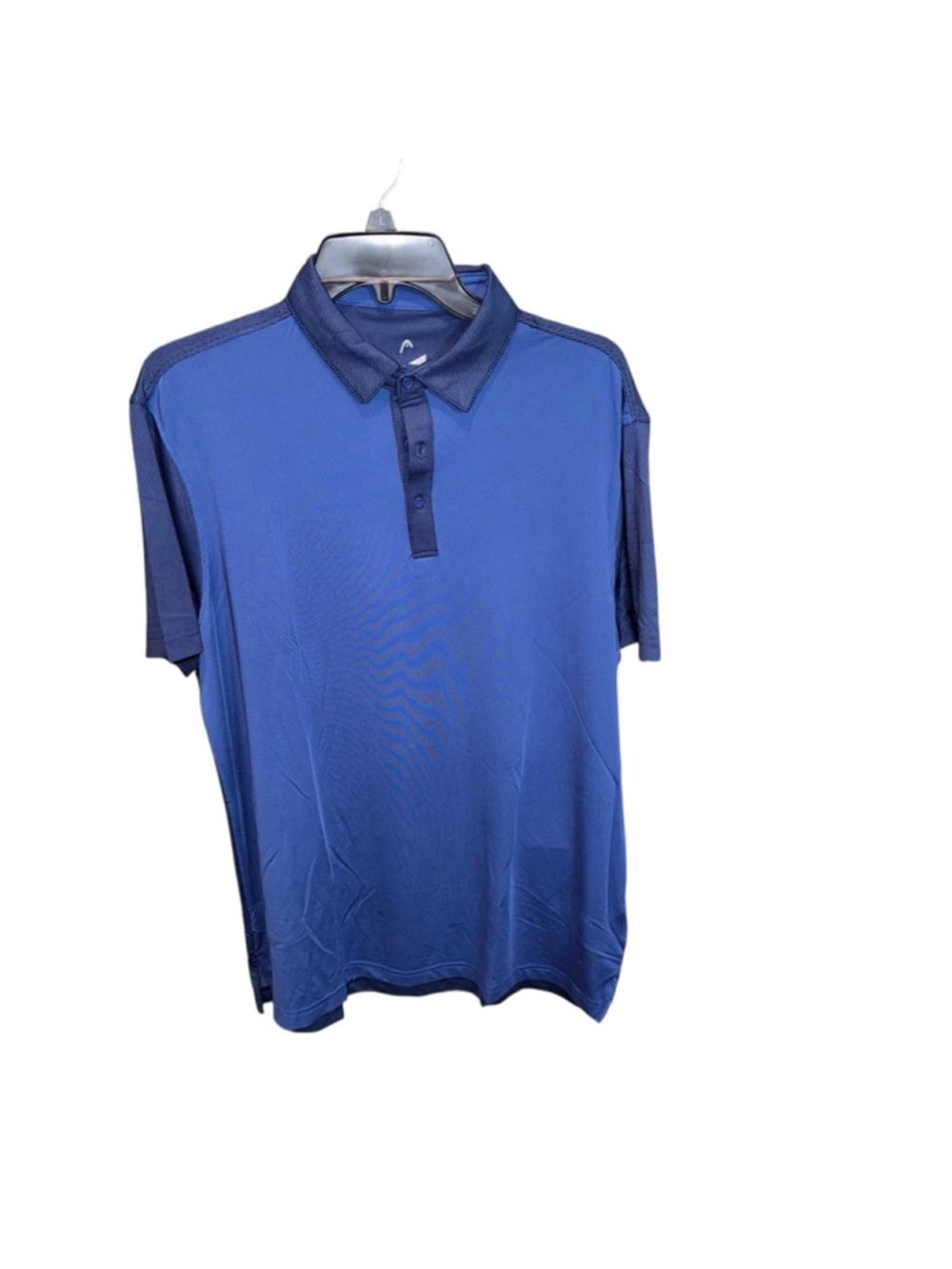 Men's HEAD golf Polo Blue size l f13